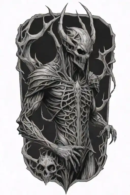 Daedric Prince Meridia Arachne Spooky