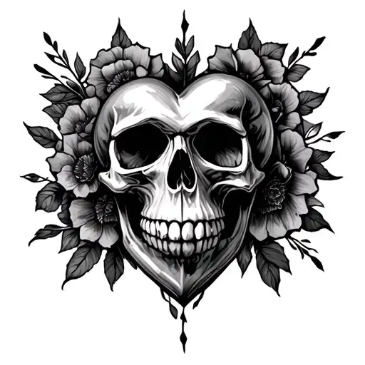 Skull Heart