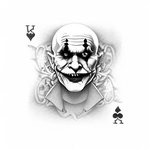 Playing Cards With Joker Face