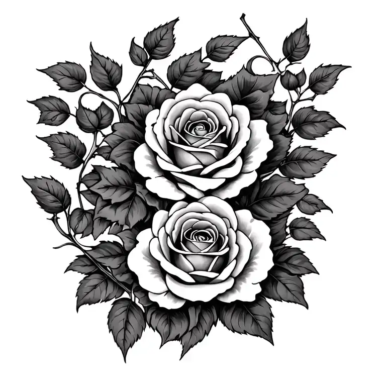 Name As Vine With Roses