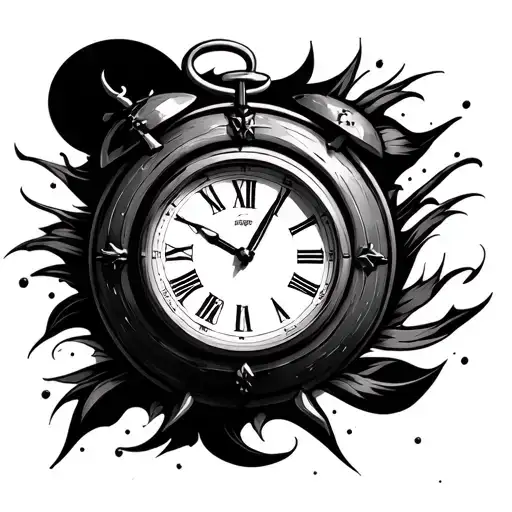 Digital Time 13 Hour Clock