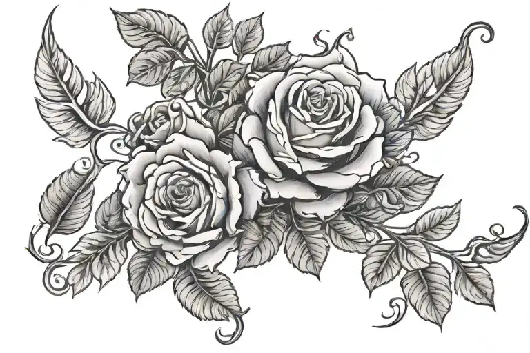 Lopez With Vine Through It And Roses