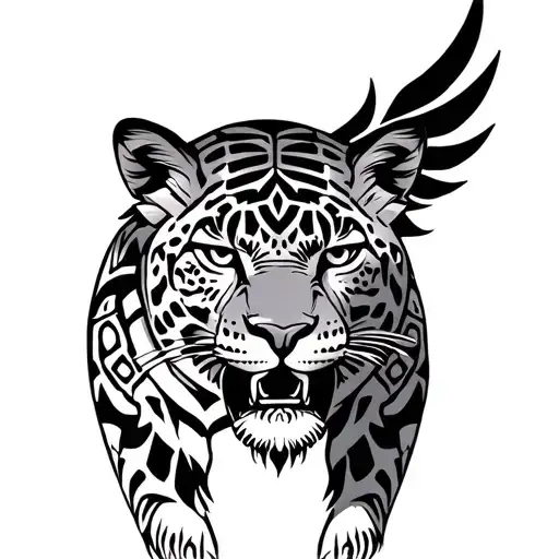 Aztec Jaguar Human Worrior