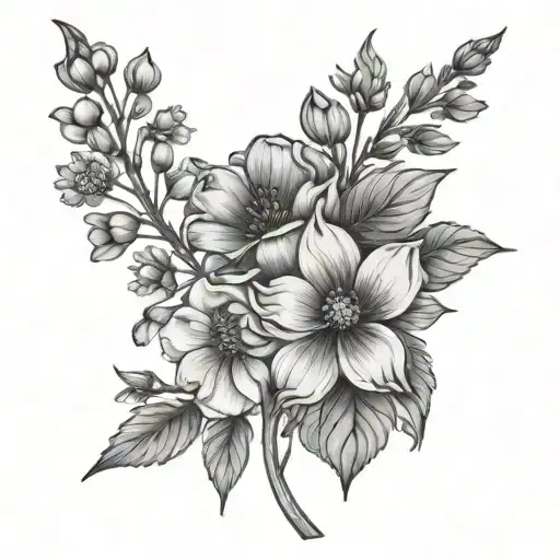 April And June Birth Flower