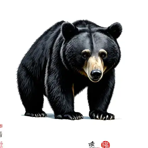 Taiwanese Black Bear