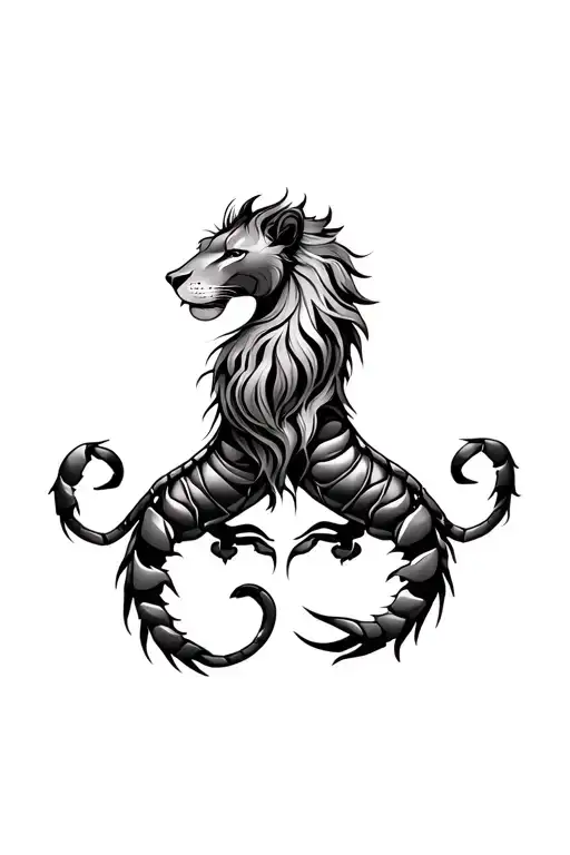 Intertwined Leo And Scorpio Zodiac