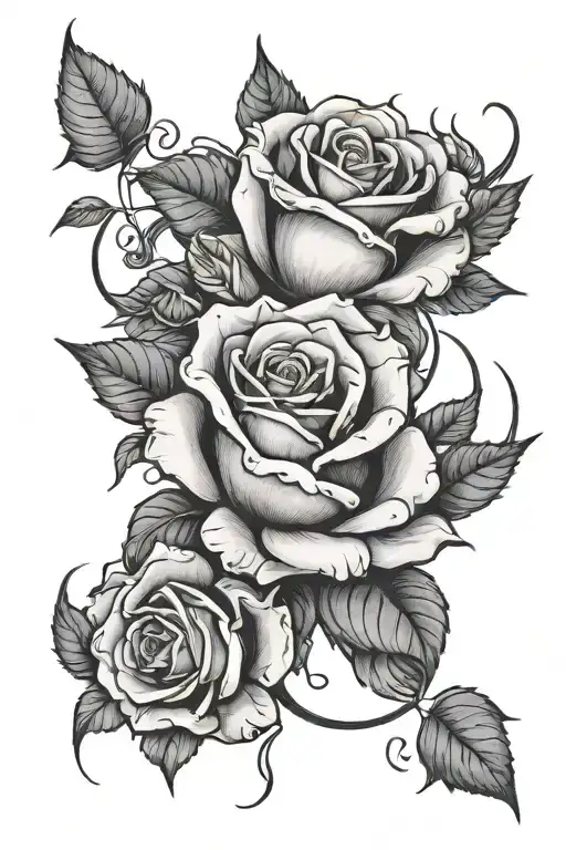 Wife And Rose Intertwined