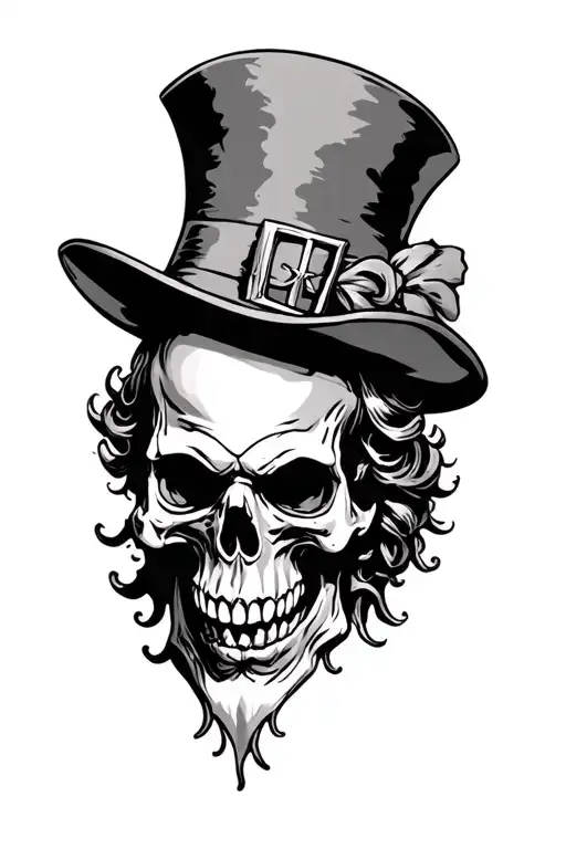 Skull Leprechaun Evil
