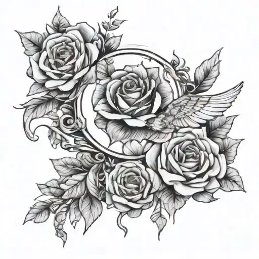 Never Forgotten Friend Picture Only Outerlines