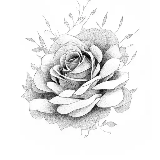 Delicate Floral Bouquet For Collar And Shoulder