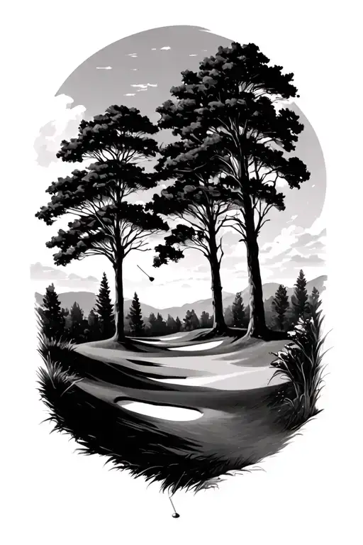 Golf Course Landscape