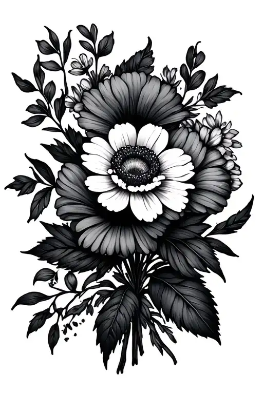 Birth Flower Bouquet