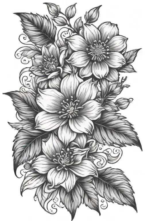 Birth Flower May Flower And December