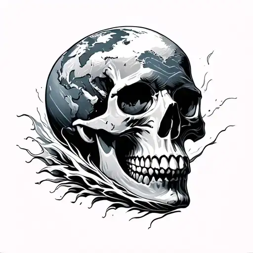 Skull Earth Wind Wather