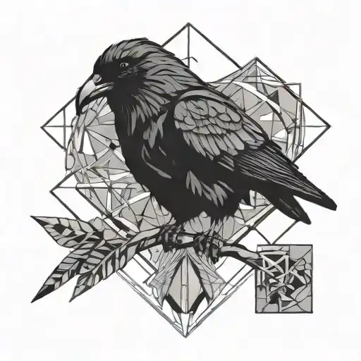 Geometric Raven