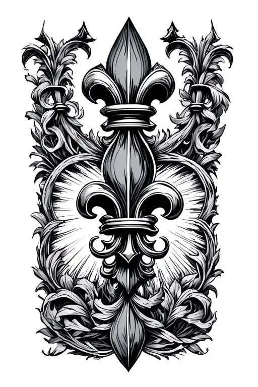 Flur De Lis We Have Tarot Card