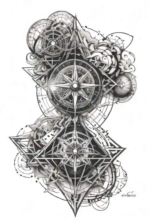 Combine Metatrons Cube And A Compass