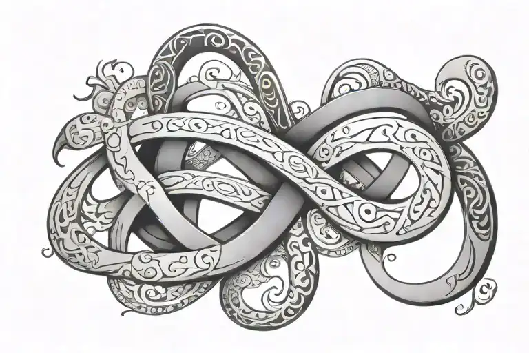 Infinity Symbol With Letters