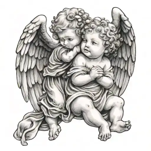 Cherub Angel In Love
