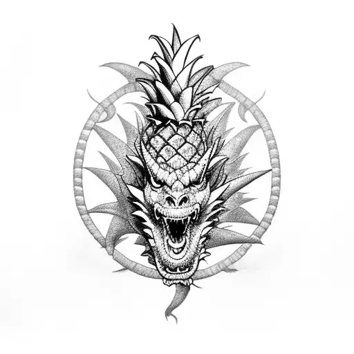 Dragon And Pineapple
