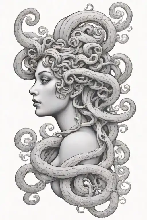 Art Nouveau Medusa