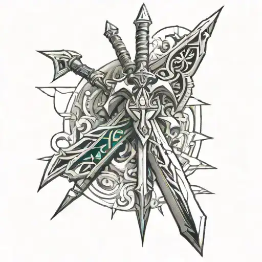 The Legend Of Zelda Master Sword