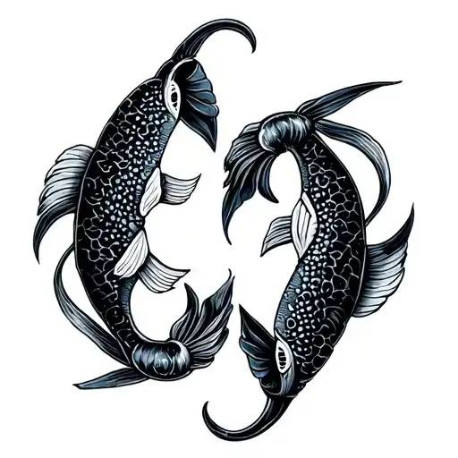 Pisces And Cancer And Taurus Zodiac Symbol