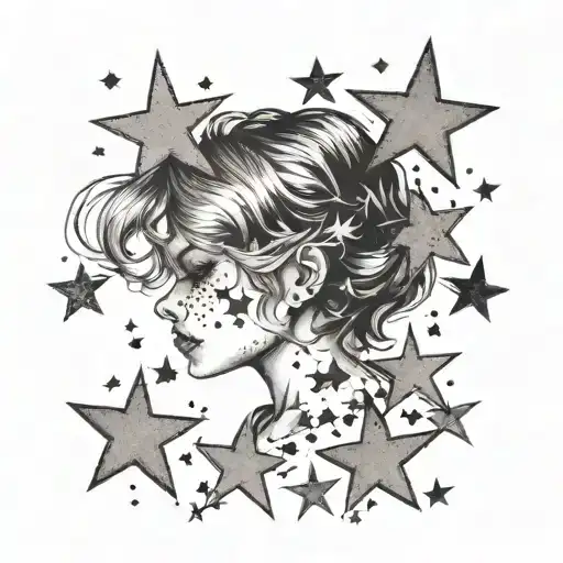 Little Stars All Over The Body