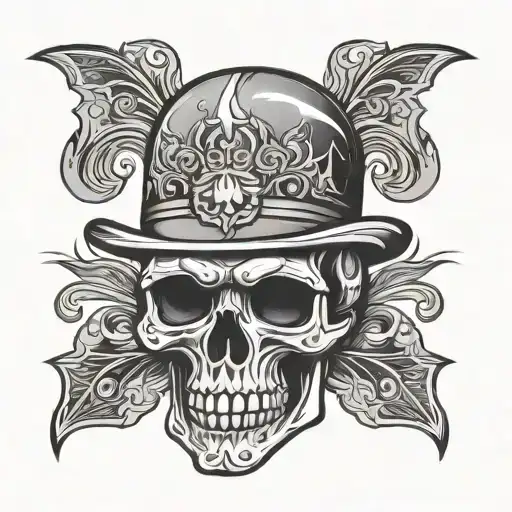 Chicano Style Skull