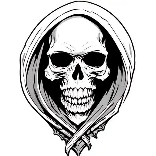 Skull Grim Reaper