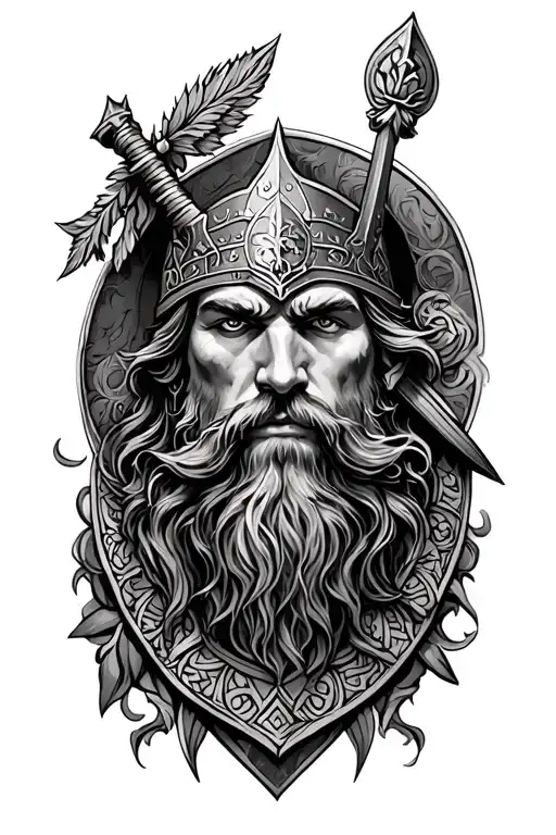 Irish Warrior Mythology Inspired