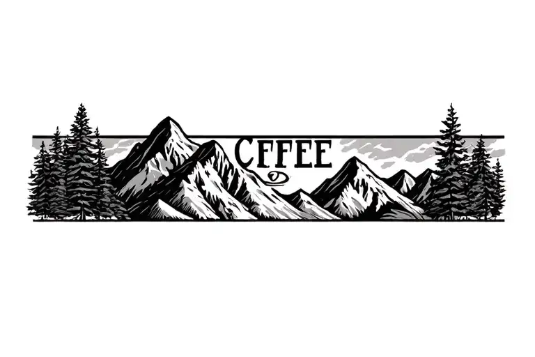 Coffee And Mountain