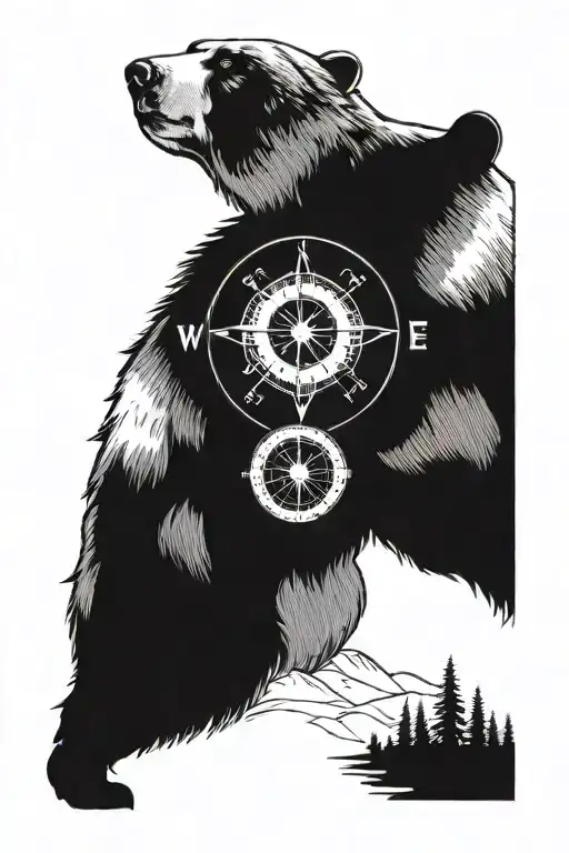 Veg Visor Compass Bear