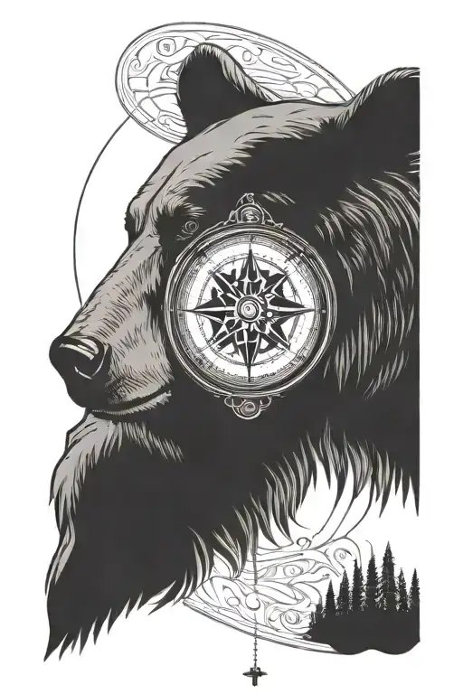 Veg Visor Compass Bear