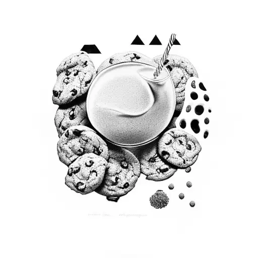 Cookies And Milk Sunset