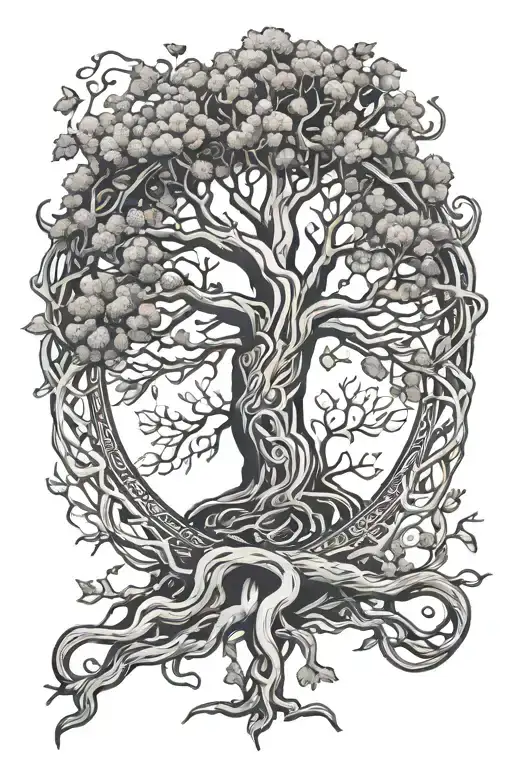 Yggdrasil Names Written