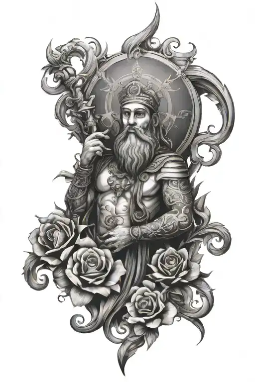 Religious Let Sleeve