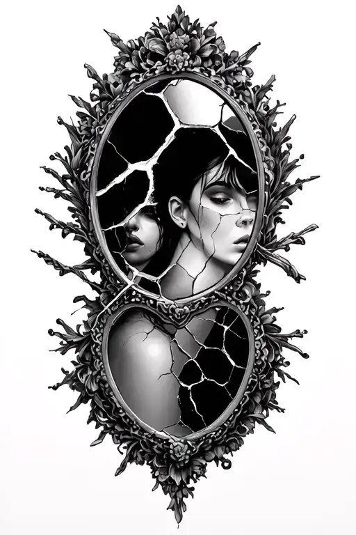 Broken Mirror Reflecting