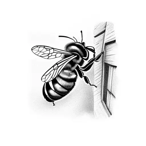 Bee Connected To A House