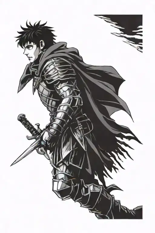 Berserk Manga Minimalist And Small Tattoo For My Forearm