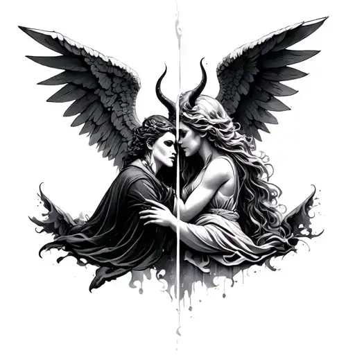 Angel And Demon Separate From Murder