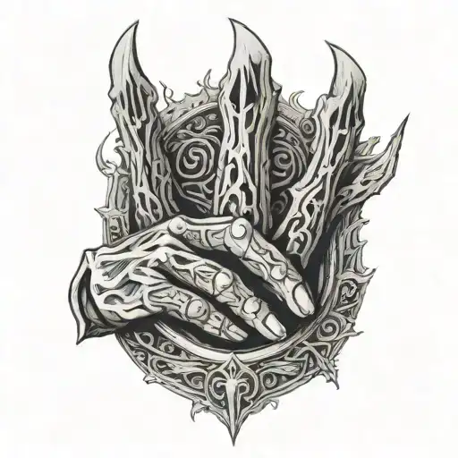 Sauron's Finger With Ring