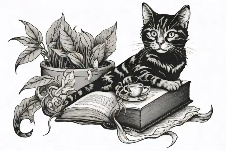 Cat Book Plants