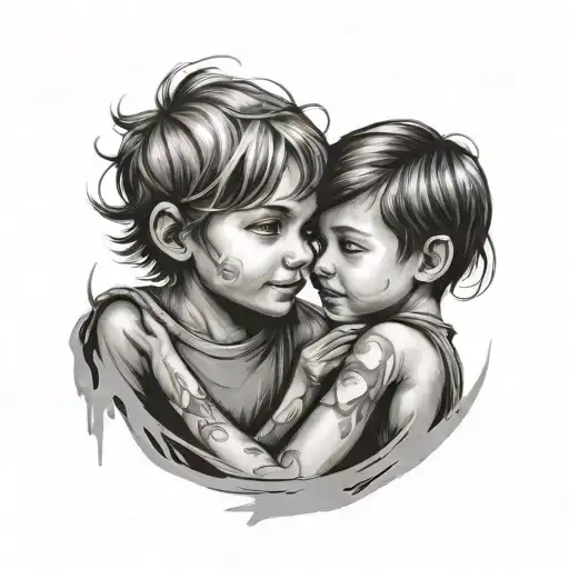 Male And Female Children