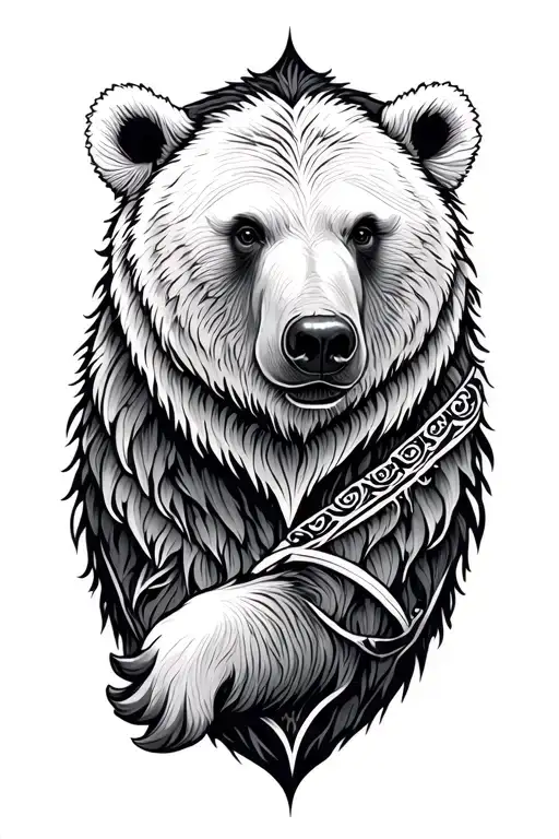 Combine Bear And Virgo Zodiac Sign