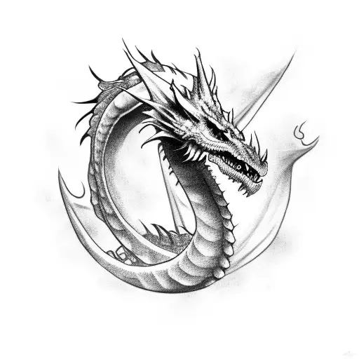 Jesus Fighting Dragon Sleeve