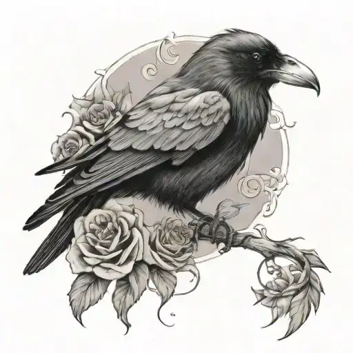 Raven In A Momento Mori
