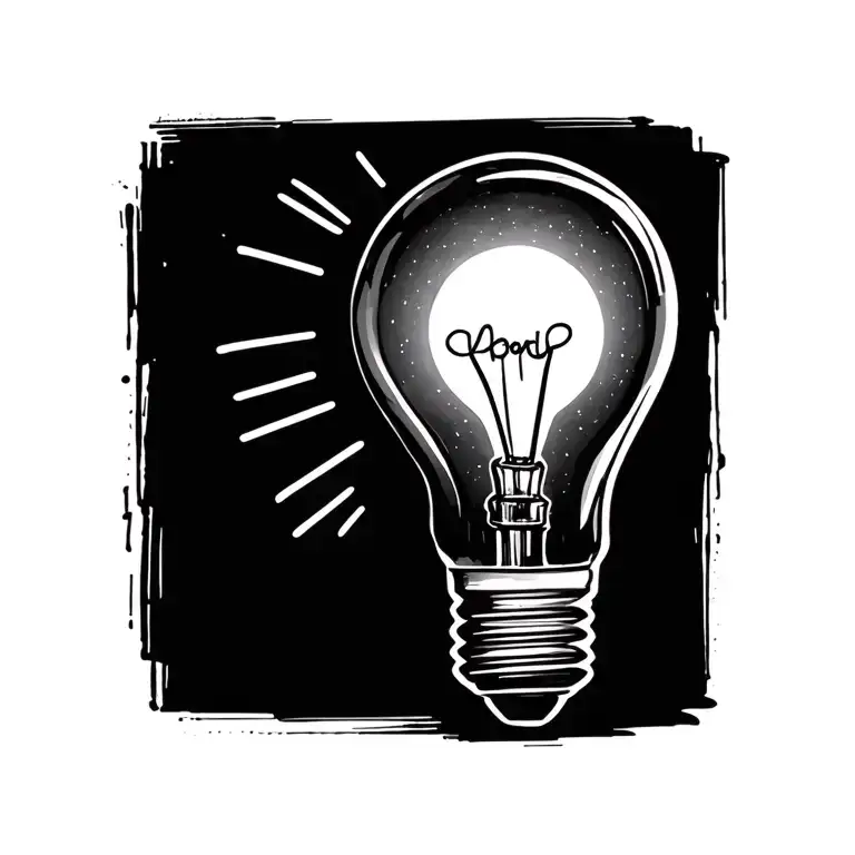 Lightbulb Symbolizing Teaching