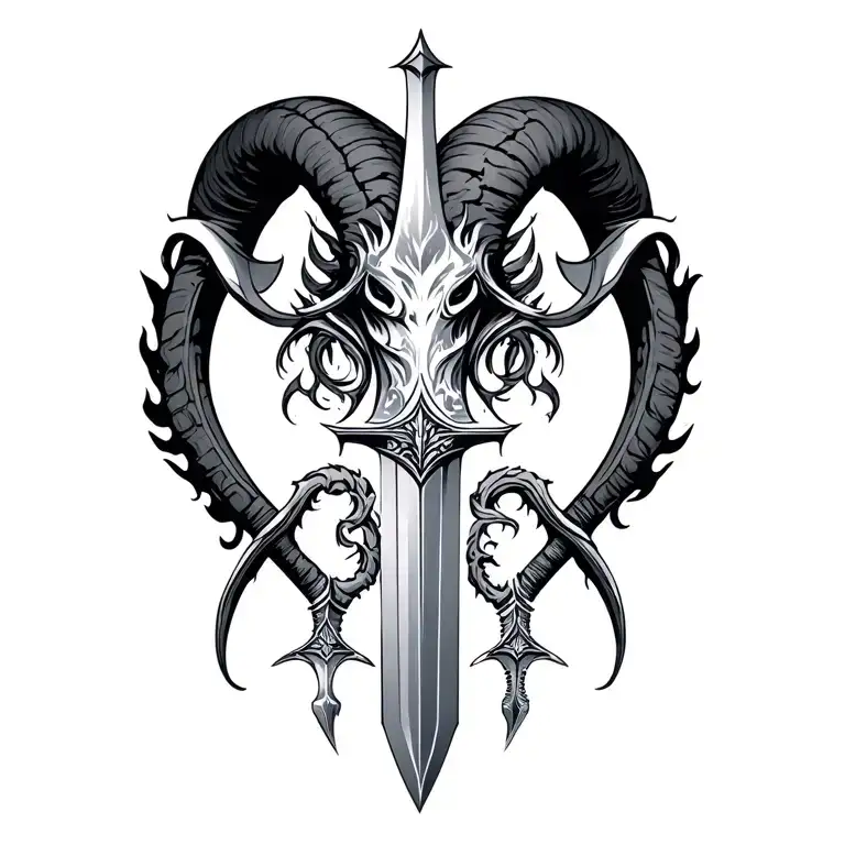 Aries Flame Swords And