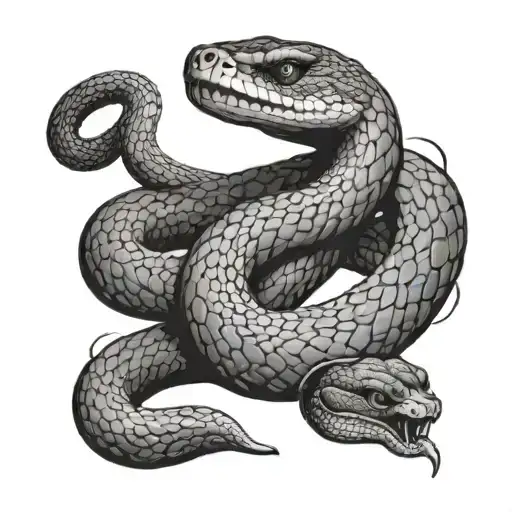A Snake But Ideaollogy Of Watch Your Back Snakes Are Umon Us
